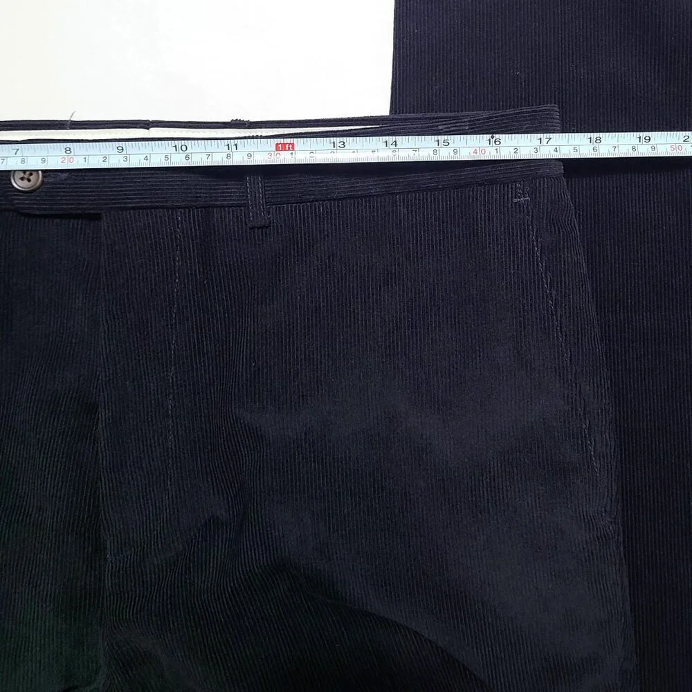 Lauren Ralph Lauren Fine Wale Corduroy Pants Mens 33W x 32L Navy